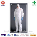 disposable high performance miroporous nonwoven coverall